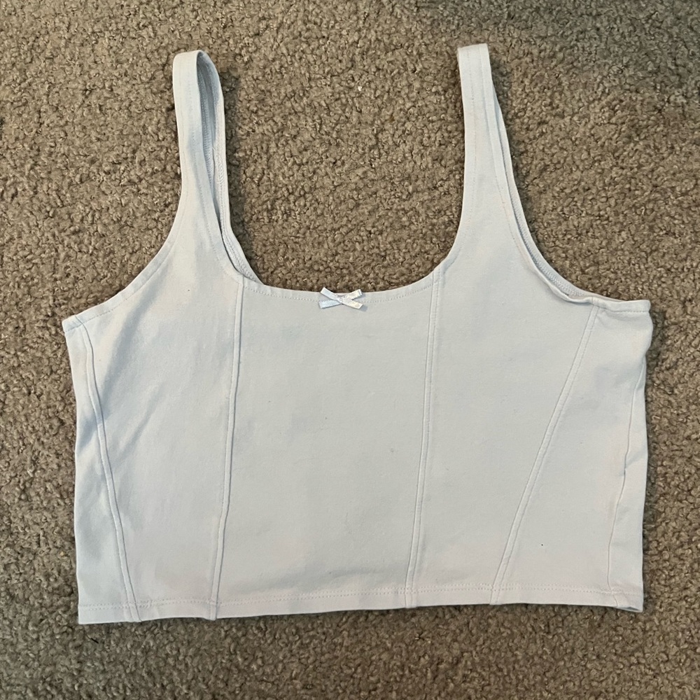 baby blue pacsun tank top